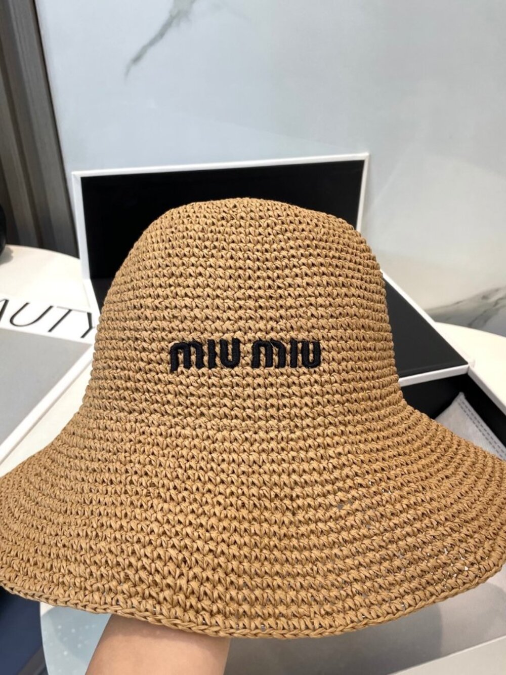 Miu Miu Straw Hat View 6